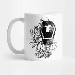 Floral Spooky Mug